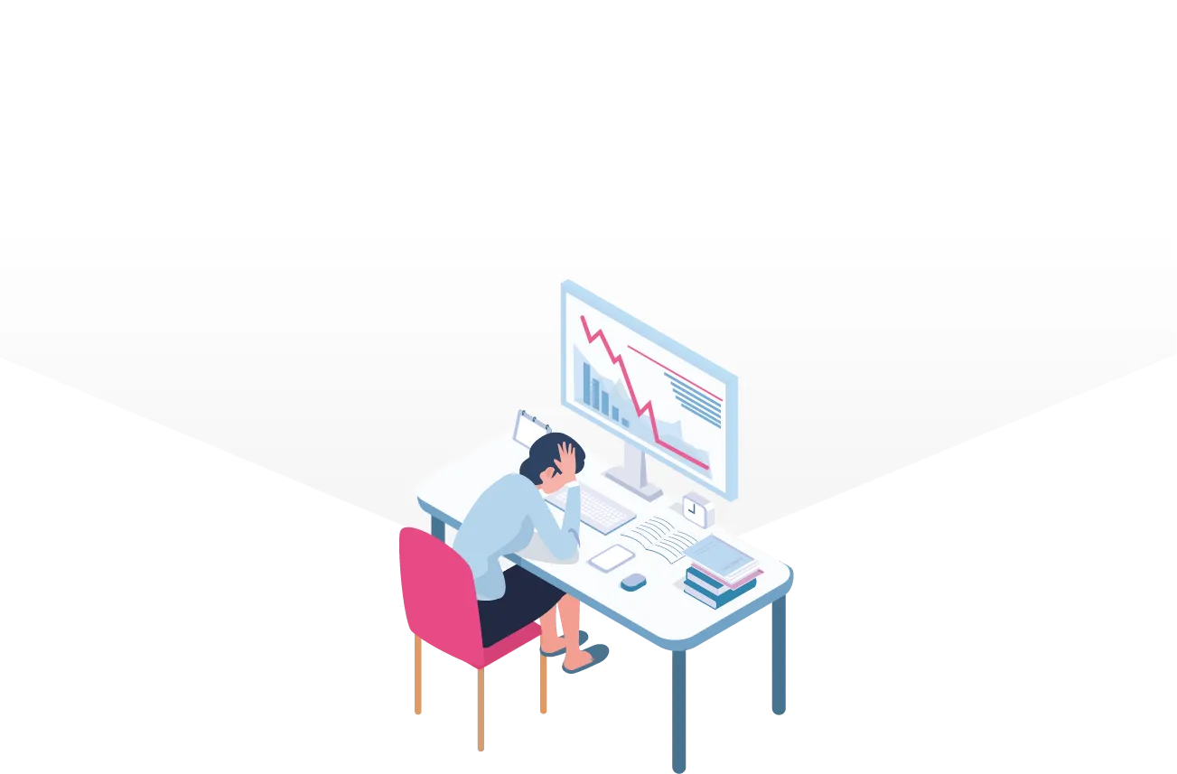 悩みの矢印01のイメージ